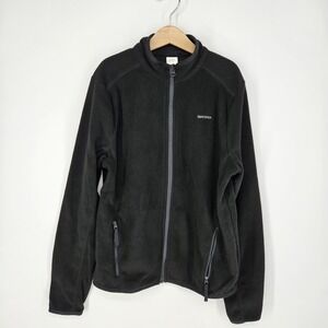 DECATHLON Quechua Black Full Zip Fleece Jacket Sweatshirt Kid Youth 12-13 Hiking